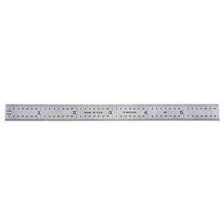 PEC Tools 501 024 24 5R USA Flexible Steel Rule, reads 32nds, 64ths