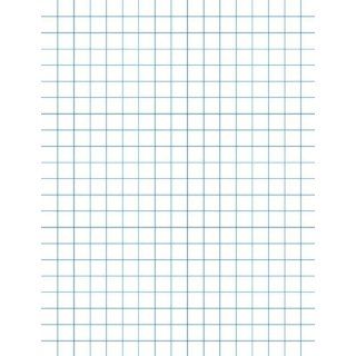 School Smart Graph Paper Pads   0.25 Inch Rule   Pack of