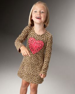 Haven Girl Leopard Heart Dress   Neiman Marcus