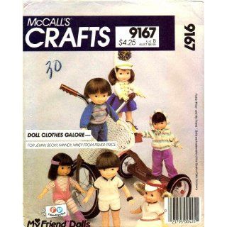 McCalls 9167 Crafts Sewing Pattern Fisher Price My Friend