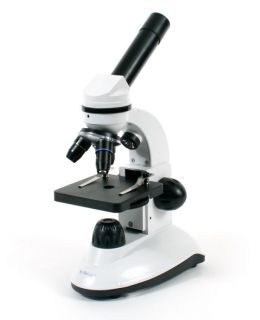 With dual lighting, Duo Scope Microscope can magnify both slides and