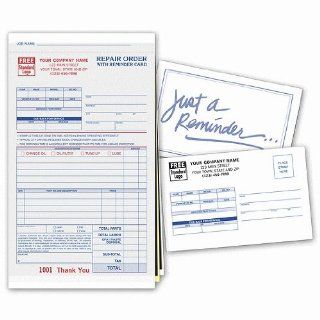 250 Repair Orders   Compact with Reminder Card and