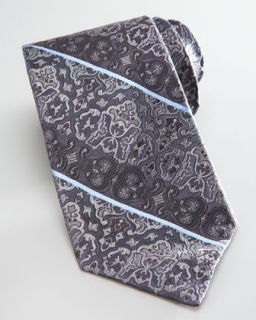  tie available in gray $ 98 00 robert graham paisley stripe silk tie
