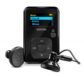 SanDisk Sansa Clip+ 4 GB MP3 Player (Black): MP3 Players