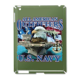 iPad 2 Case Green of All American Outfitters US Navy Bald
