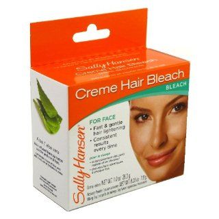 Sally Hansen Creme Hair Bleach for Face (3 pack) with Free