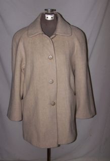 Vintage Womens Wool Coat by Herman Kay Sz Petite