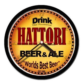 HATTORI beer and ale cerveza wall clock: Everything Else