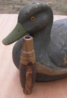 Vintage Duck Call Emery Burden Multiwood Reelfoot Lake Hunter