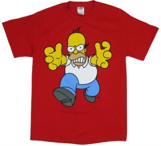  Angry Homer Simpsons T Shirt