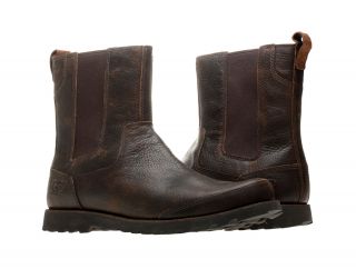 UGG Australia Herrick Chocolate Brown Mens Pull on Leather Boots 3032