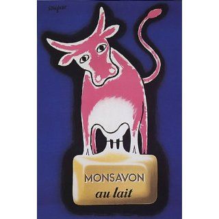COW CATTLE MONSAVON AU LAIT SOAP FRANCE FRENCH VINTAGE