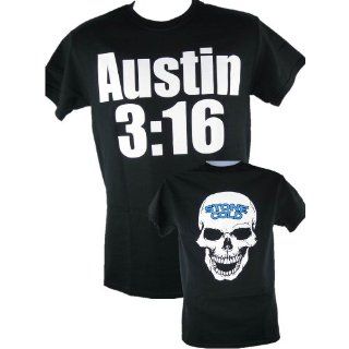 Stone Cold Steve Austin 3:16 White Skull T shirt   3XL