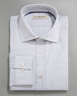 Burberry Micro Check Dress Shirt   Neiman Marcus