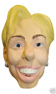 Hillary Clinton Mask Political Senator Secretary State President