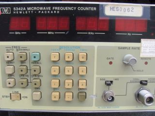 Hewlett Packard 5342A Microwave Frequency Counter