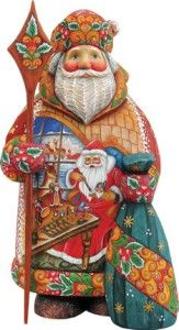DeBrekht Santa Figurine SANTAS WORKSHOP #51458 Free Ship DeBrekht