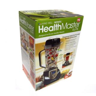 Montel Williams HealthMaster Elite 1200 Watt 2 Qt Fruit & Vegetable