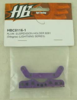 Hot Bodies Lightning Series Purple Aluminum Suspension Holder 0 Degree