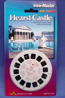 Hearst Castle New View Master 3 Reel Packet 35023