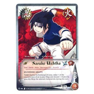 Naruto TCG The Chosen N 086 Sasuke Uchiha [Flowering of