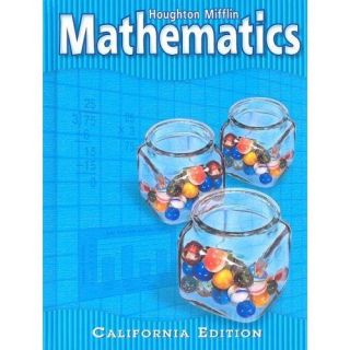 Houghton Mifflin 4th Grade 4 Math Mathematics Text