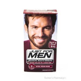  Men Beard/Moustache/Sideburns Med Brown M 35