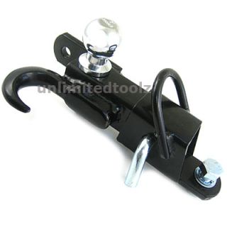ATV 3 Ways Hitch 2 Ball Towing Hook Auto Truck SUV New Durable