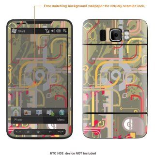 Protective Decal Skin Sticker for T Mobile HTC HD2 case
