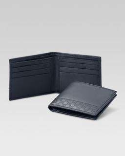  wallet available in navy $ 245 00 gucci mistral leather bi fold wallet
