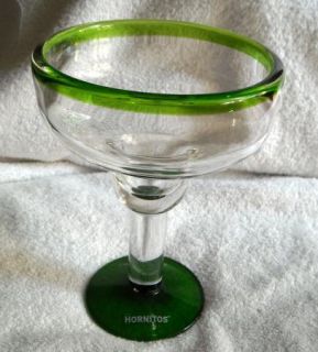 New Hornitos Tequila Margarita Glass Shot Glass Green