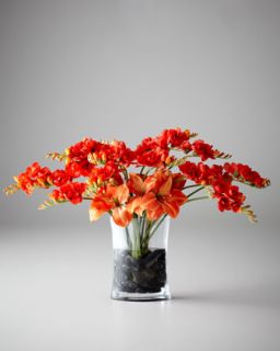john richard collection freesia charisma faux floral arrangement $ 295