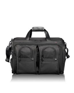 H606W Tumi Alpha Deluxe Carry On Satchel Bag