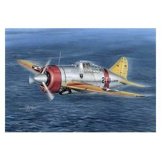 F 2A2 Buffalo Yellow Wing Fighter (w/Resin Parts) 1/72