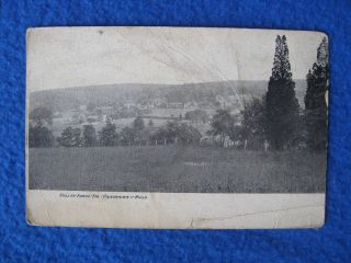 Vintage RPPC Valley Forge Hills Military Army Continental PA Post Card
