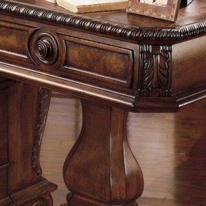 Hillsboro Classic One Drawer Pedestal Table by TS Berry New