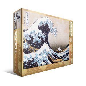 Great Wave Kanagawa by Hokusai 1000 Piece Puzzle New Jigsaw Puzzles