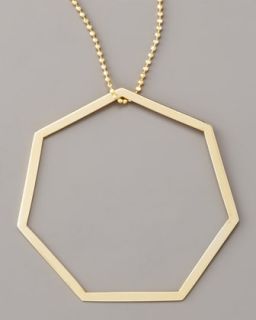 Small Gold Pendant Necklace  