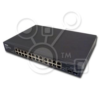 2724 24 Port 10 100 1000 Gigabit Ethernet Switch w Rackmounts
