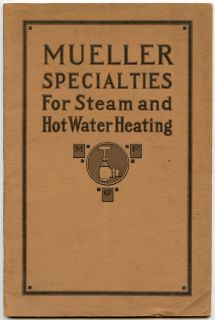  Specialties for Steam Hot Water Heating Asbestos Cement Paper