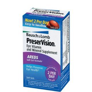 Bausch and Lomb PreserVision AREDS Formula Eye Vitamins