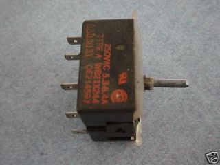 Hotpoint Range Burner Switch Part WB21X244 5 3 6 4 A