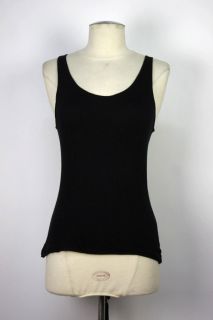 helmut lang tank top w back zipper in good condition fabric is worn in