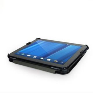 Design for HP TouchPad specifically Stand leather case for HP