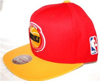 Mitchell Ness Houston Rockets Snapback Cap Hat Hakeem