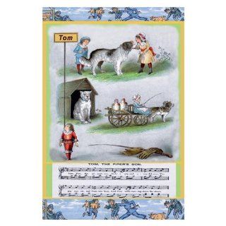 Tom the Pipers Son 24x36 Giclee: Arts, Crafts & Sewing