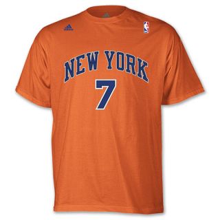 adidas New York Knicks Carmelo Anthony Tee Orange