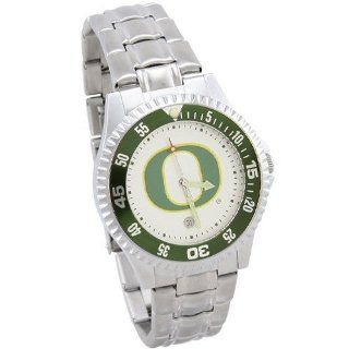 NCAA Oregon Ducks Stainless Steel Competitor Sport Watch: Watches