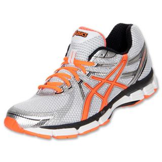 Mens Asics GT 2000 Running Shoes White/Safety