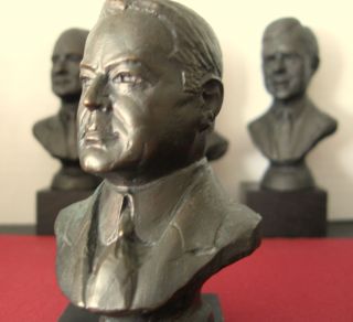 Franklin Mint President Herbert Hoover 1977 Presidential Bronze Series